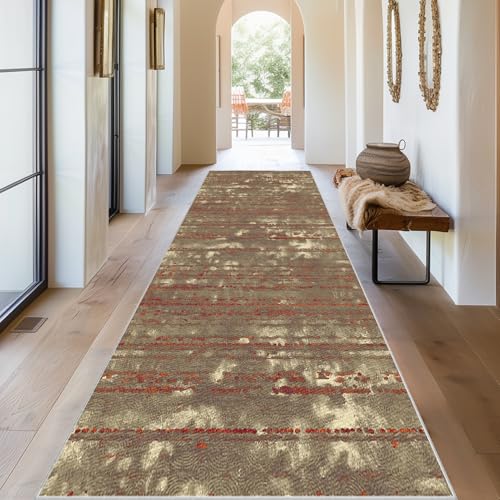 Alfombra de pasillo absorbente con base antideslizante lavable, formato largo de 60x300 cm 3