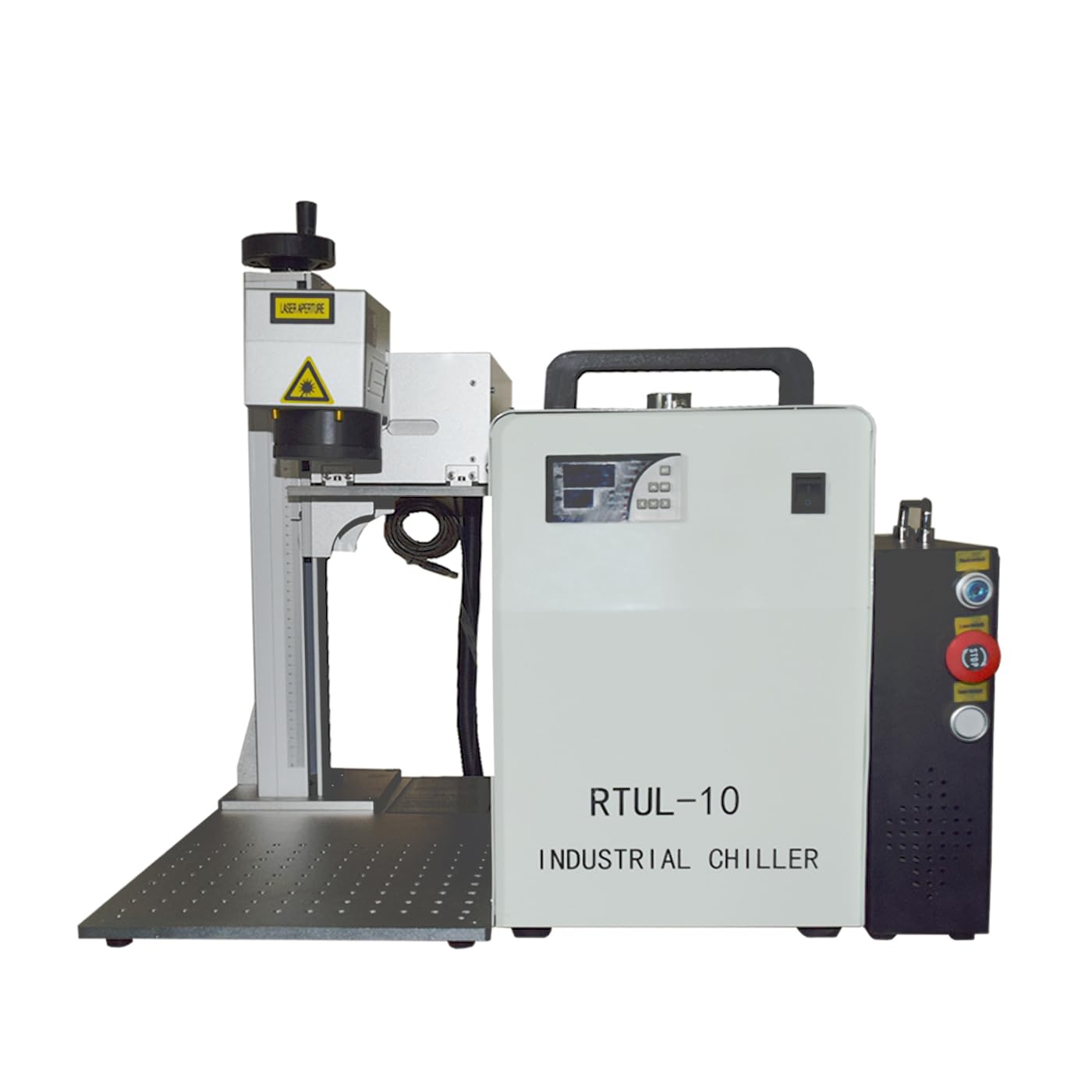 300x300mm 5W Machine de gravure laser UV de machine de marquage de fibre