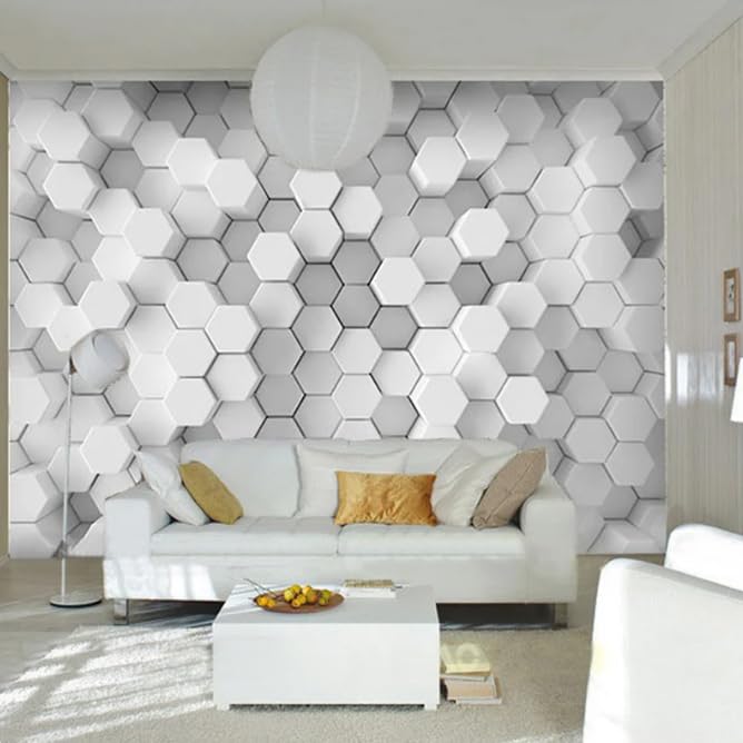 Décor à la maison moderne : papier peint photo effet 3D luxe 400x280 cm