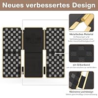 BoxLegend V7 Faltbrett für Kleidung, Premium mit Metallkanten, Schwarz – Ansicht 4