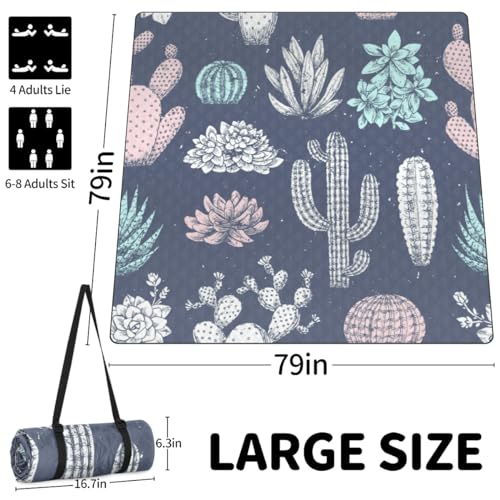 Tapis d'extérieur pliable pour camping et voyage avec isolation sol - 3