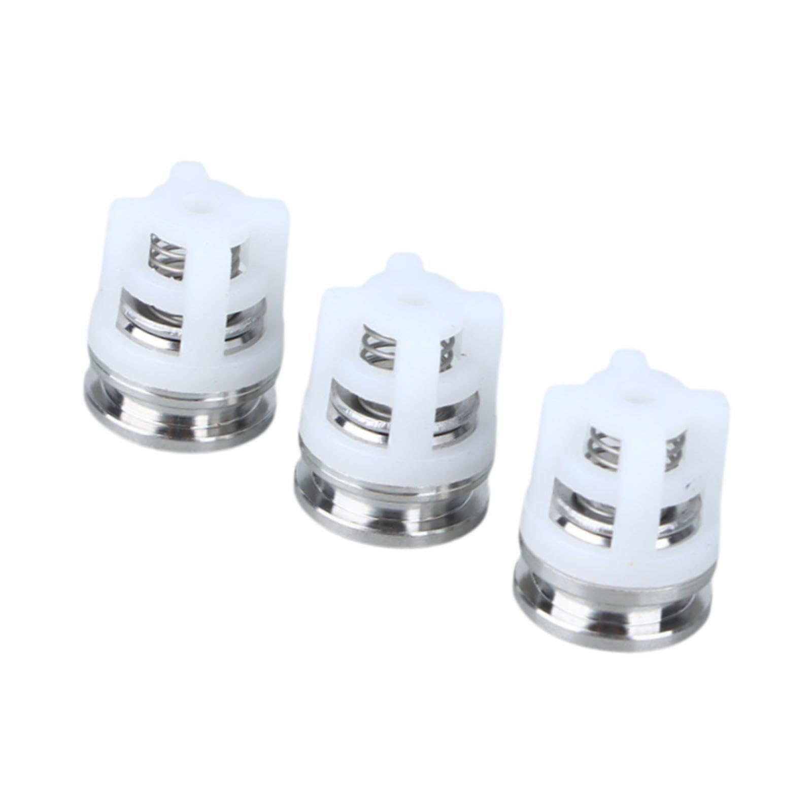 STYLEHEAVEN 3 Pieces Check Valve Repair Kit Sturdy Car Wash Pump Repair Part Replacement Height 1.4 cm|Home & Garden-picture-23