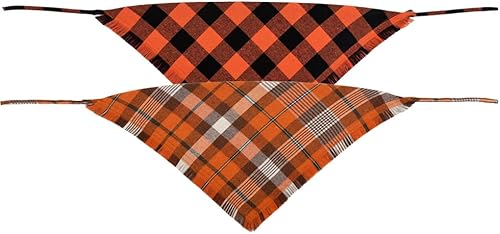 Miniatura 37 de Bandana de Navidad para perro, a cuadros, reversible, triangular, baberos, bufanda, accesorios para perros, gatos, mascotas y animales