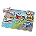KidKraft Boys Sound Transportation Sound Puzzle, (6 Piece)