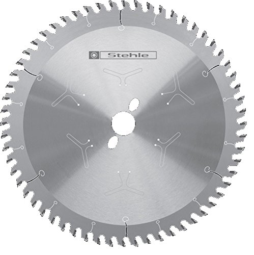 Stehle 58804301 formato della lama per sega circolare Z = 60 tetto del dente dente piatto con fase duplovit in metallo duro