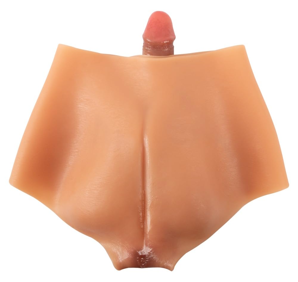 You2Toys Accesorio erótico de cuero y látex Liquid Silicone Penis Pants
