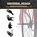 NICEDACK Thru Axle Adapter, M12 x 1.0-160-172mm for Bike Trailer Hitch, 12mm Thru Axle with 1.0 Thread Pitch, Thru-Axle Adapter with a Length Adjustable of 160-172mm