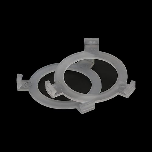 Miniatura 3 de 5 unids anillos de pantalla E27 a E26 convertidores lámpara adaptador de pantalla 1.378 in/1.38 pulgadas para lámparas de mesa, lámparas de pie,