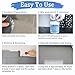 BEKOMN Tile Paint,Tub and Tile Refinishing Kit,Low Odorless Water Based,Easy to Use Bathtub Paint for Bathroom Kitchen Sink,Morandi Gray