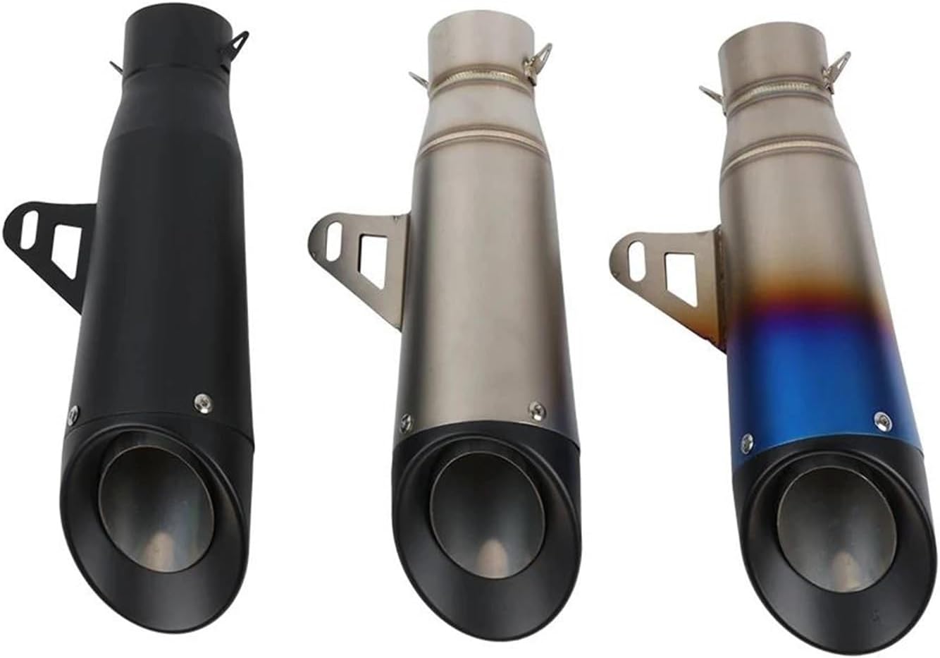 Generic 51Mm Universal Motorcycle Exhaust Muffler Pipe For Yamaha R6 R15 R1 R3 MT07 For Tmax155 For XMAX GSX250 Pcx125 Parts