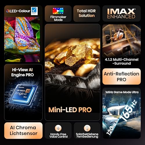 Hisense 65U8Q Fernseher mit Mini-LED