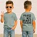 SOFEON Last Day of School Shirt Kids Boys Peace Out 1st 2nd 3rd Grade T-Shirt Cute Student Graduation Gift Summer Tees Tops（Dusty Green,7Y(1st Grade)