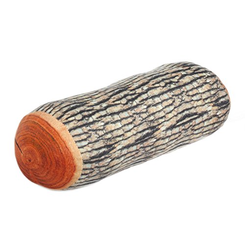 1 X Decorative Pillows Log Throw Pillows Wood Bolster Pillow