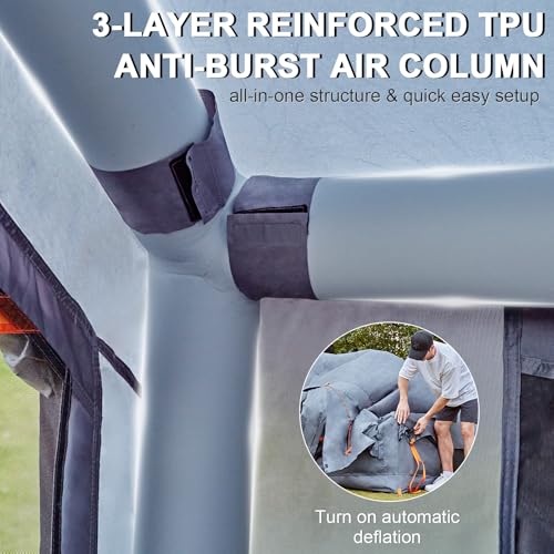 Inflatable 4-6 Person Camping Tent