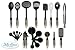 22 Piece Kitchen Utensils Set from Julia Grace Kitchen | Home Cooking Tools & Gadgets | Spatulas, Turners, Tongs, Pizza Cutter, Can Opener, Whisk, Grater, Peeler, Measuring Cups & Spoons