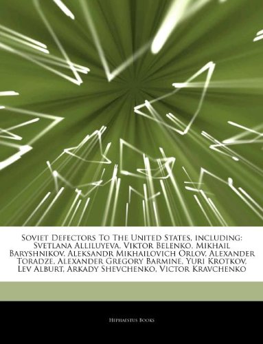 Amazon | Articles on Soviet Defectors to the United States, Including ...
