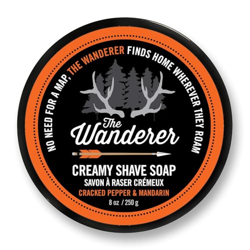 Walton Wood Farm, 8 oz Creamy Shave Soap: (The Wanderer)