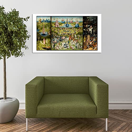 Affiche encadrée The Garden of Earthly Delights Bosch impression d'art premium - 7