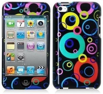 Colorful Bubbles Hard Snap-on Crystal Skin Case Cover Accessory for iPod Touch 4th Generation 4g 4 8gb 32gb 64gb