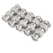 uxcell 5x BNC Male to Male Coaxial Coupler Straight Adapter Connector M/M
