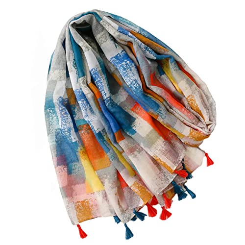 Image of FAIRYGATE Scarves & Shawls for Women Fashion Oversize Blanket Scarf with Fringes XXL Scarf