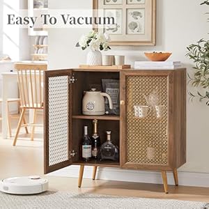 Storagecabinetsideboardbuffetwith2metalmeshdoormultifunctionalaccentcabinetconsolecabinetforlivingroomdiningroomrusticoak308x158x35h Urban Country Home Decor Storage cabinet sideboard buffet with 2 metal mesh door multifunctional accent cabinet console cabinet for living room dining room rustic oak 308x158x35h urban country home decor