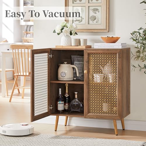 Storagecabinetsideboardbuffetwith2metalmeshdoormultifunctionalaccentcabinetconsolecabinetforlivingroomdiningroomrusticoak308x158x35h Urban Country Home Decor Storage cabinet sideboard buffet with 2 metal mesh door multifunctional accent cabinet console cabinet for living room dining room rustic oak 308x158x35h urban country home decor