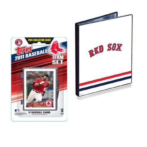 MLB Boston Red Sox 2011 Topps album classeur cartes de baseball américain