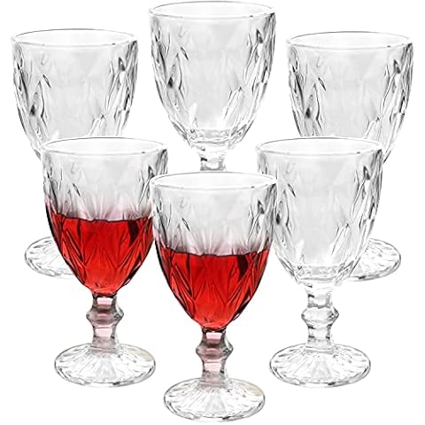 Weinglas, klares Glas, Kelch, 340 ml Cover