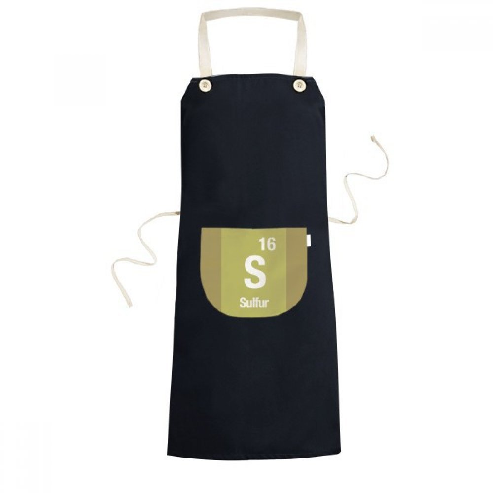 Tablier S Soufre élément chimique science cadeau original pour chef de cuisine