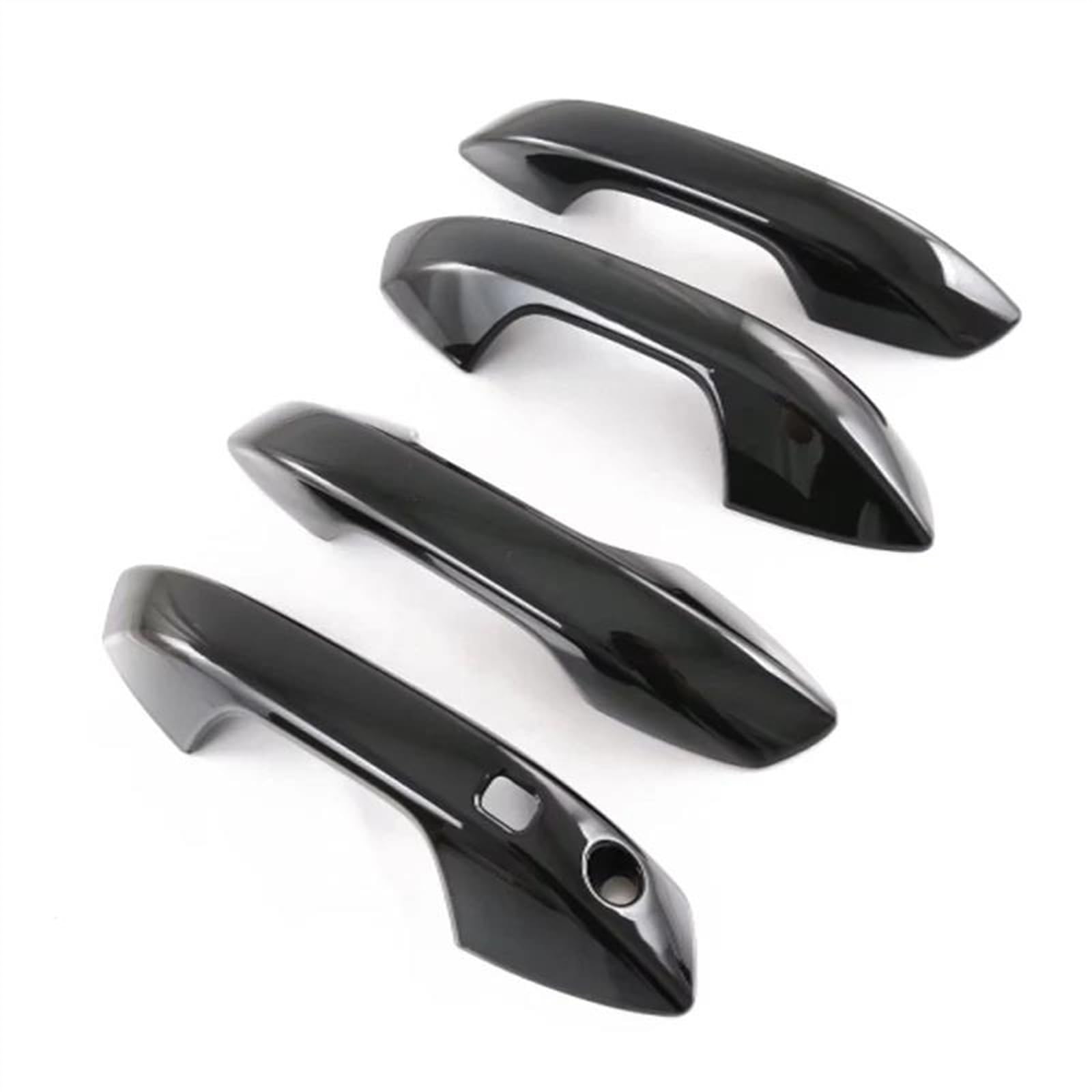 Kjhopy Balck 2 Car Accessories Exterior Door Handle Bowl Trim Cover Frame For Byd Yuan Plus Atto 3 2022 2023 Rhd Exterior Door Handle(Balck 2)