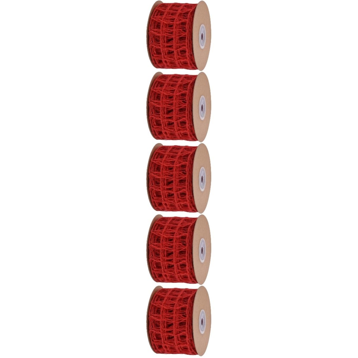 Ruban jute de qualité supérieure armé pour décors de Noël et événements chics