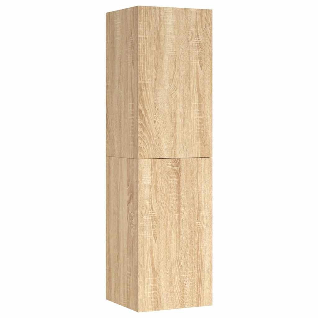 Hothingwell TV-Möbel zum Aufhängen, Holz, 2 Regale, 110 cm | Robustes Wanddesign, Aufbewahrung für Bücher und DVDs, einfache Reinigung mit feuchtem Tuch