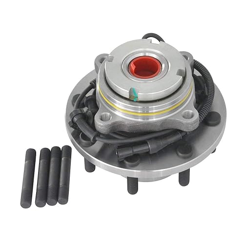 4x4 DRIVESTAR 515057 - Conjunto de cubo de rueda delantera y rodamiento Super Duty para Ford F-250 1999 00 01 02 03 2004 F-350 F-450 F-550 (4x4 8