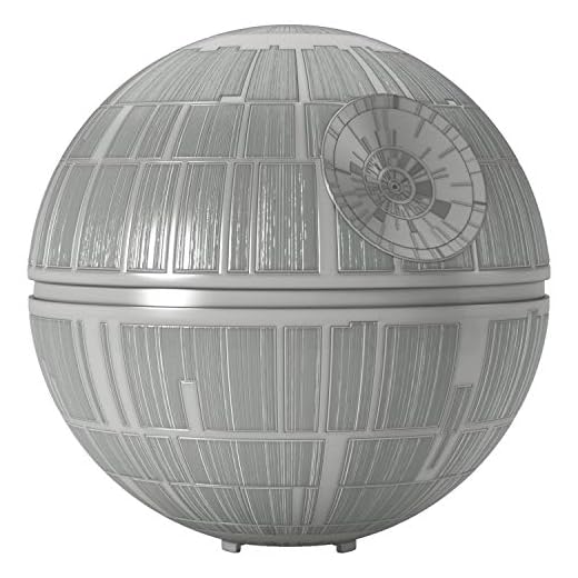 Hallmark Keepsake Christmas Ornament 2019 Year Dated Wars Death Star Tree Topper, 6.3",