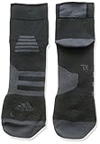 Un paio per confezione Adidas unisex tennis – 1 paia di calzini alla caviglia, Black/Grey