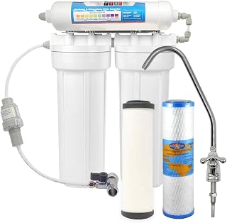 3 Stage Doulton water filter system with Alkaline (Facuet Kit K)