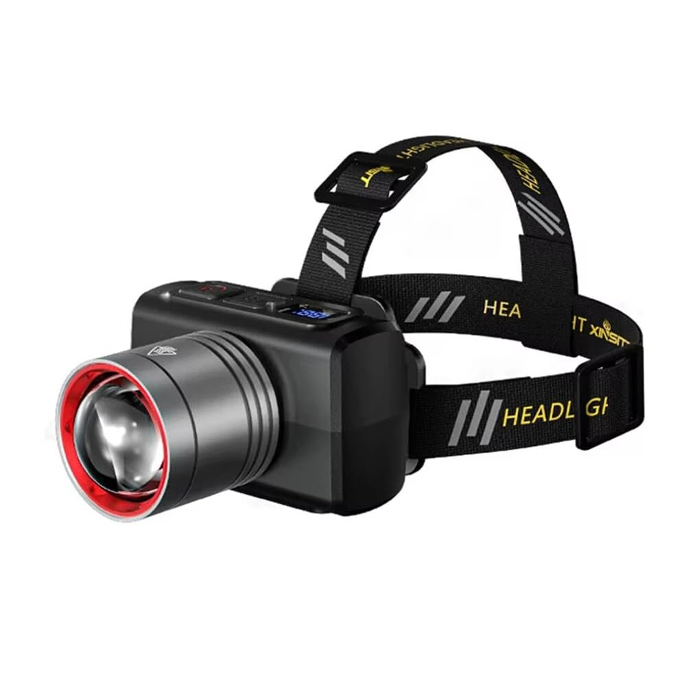 Drumstone (𝗦𝗽𝗲𝗰𝗶𝗮𝗹 𝟭𝟱 𝗬𝗲𝗮𝗿𝘀 𝗪𝗮𝗿𝗿𝗮𝗻𝘁𝘆 LED Headlamp Powerful Head Flashlight with Built-in Battery USB Rechargeable Head Torch for Fishing Camping Outdoor Work and Emergency Use-picture-12
