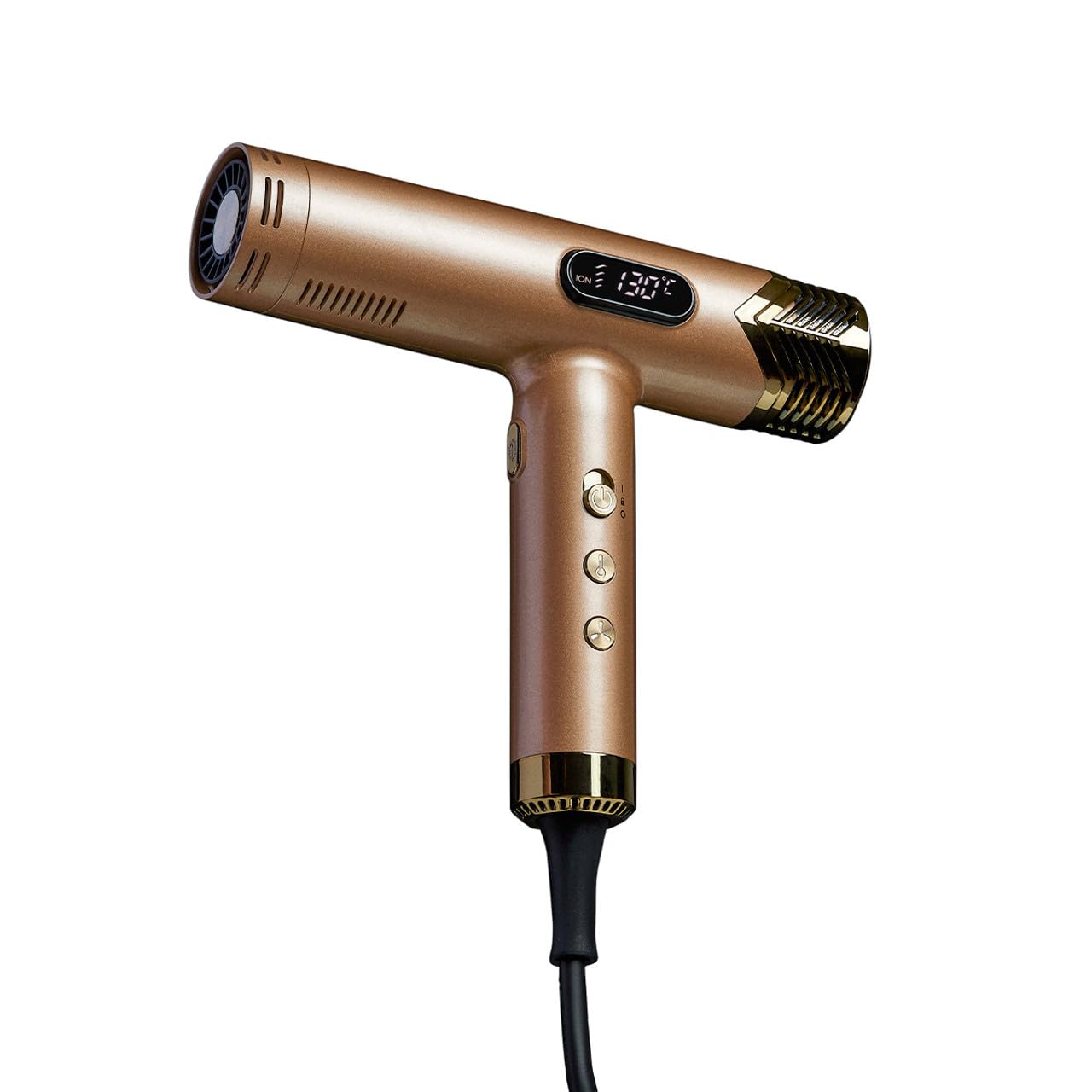SWISSLISS - Sèche Cheveux La Divine Edition Bronze - Kit de Boucles - Moteur Brushless 120000tr/min - 1800W