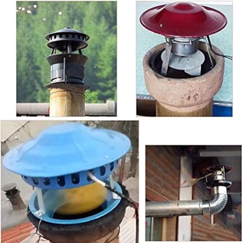 Ventilateur d'extraction de cheminée résout refoulement 120W - 5