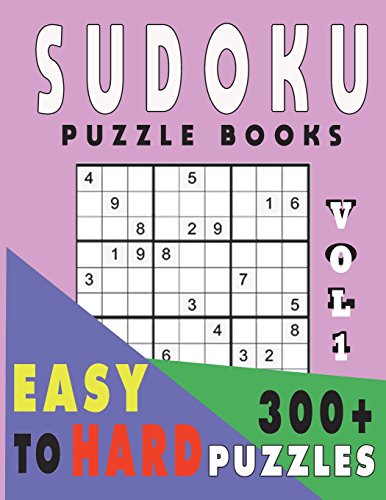 Sudoku Puzzle Books Easy To Hard 300+ Puzzles Vol1