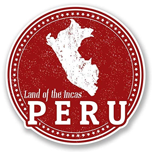 Peru Round Metal 0.75" Lapel Pin Hat Shirt Pin Tie Tack Pinback2