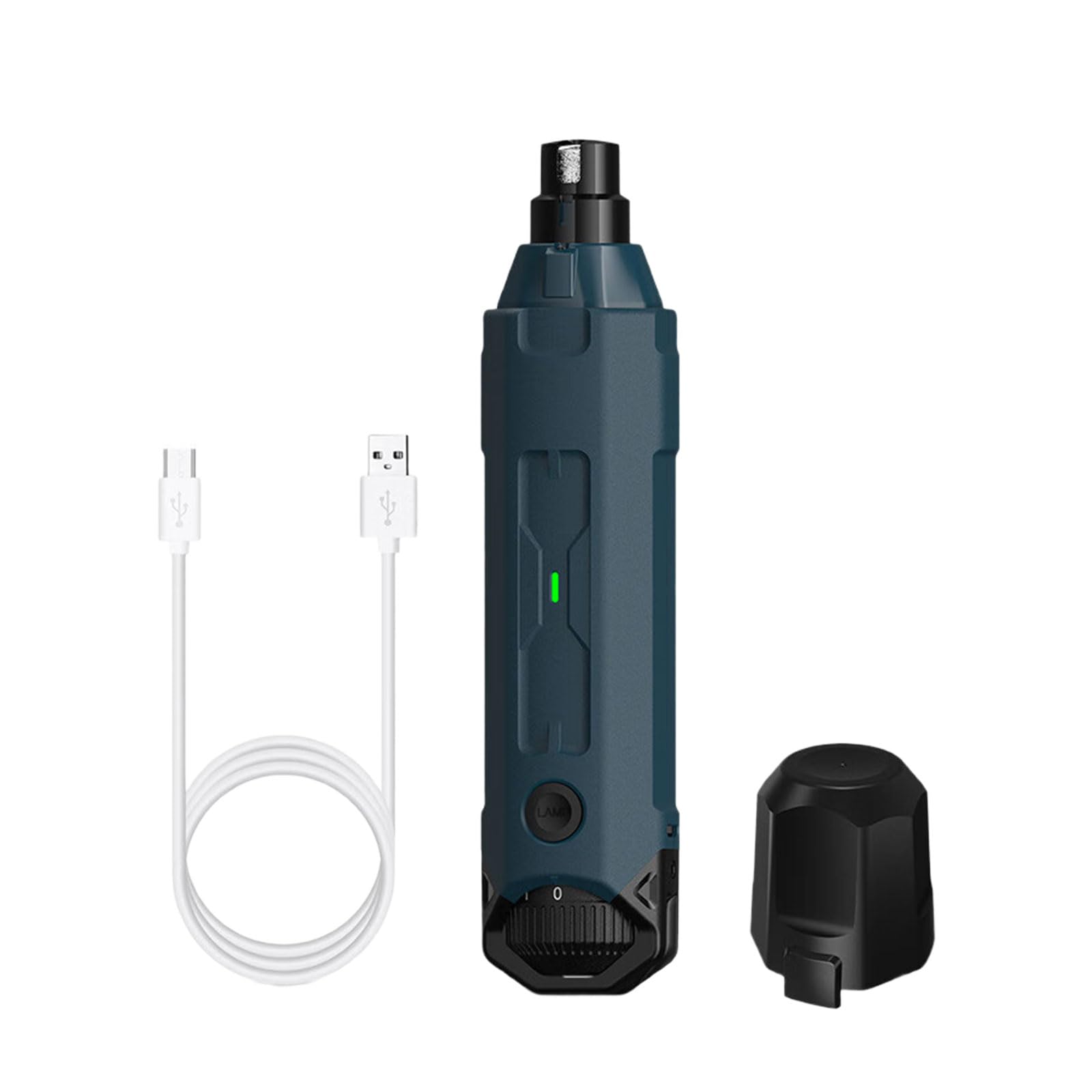 Broyeur électrique à griffes pour animaux domestiques avec lumières LED pour couper les griffes de chien silencieux et sûr à la maison pour les débutants