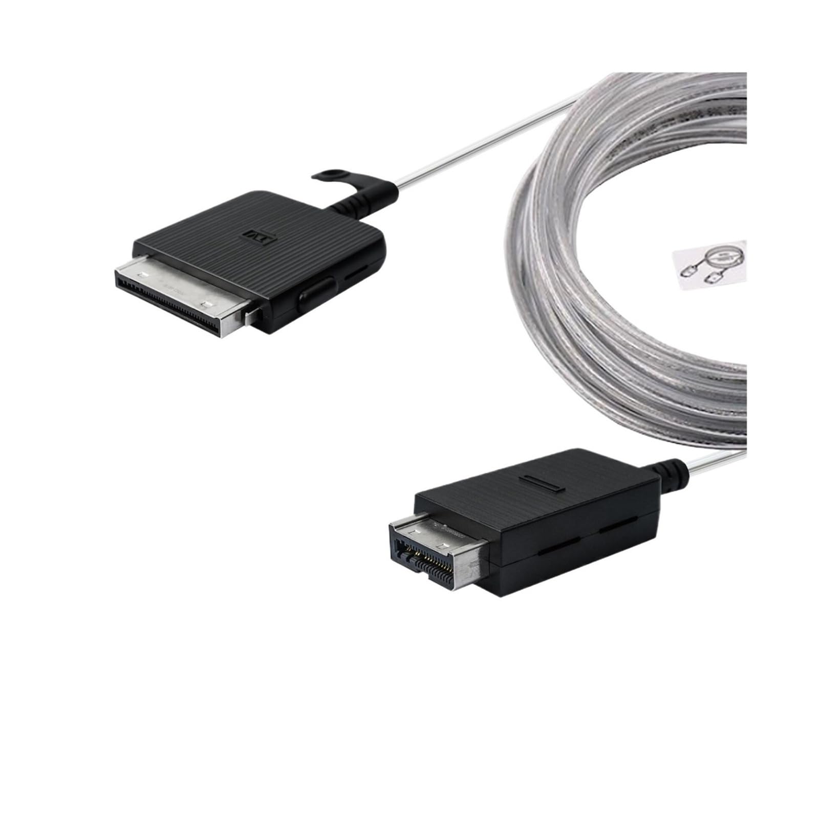 5 m/16 Fuß One Connect Kabel BN39-02470A BN3902470A, kompatibel mit Samsung LS03R LS03T LS03A LS03B LS03D The Frame QLED 4K TV-Datenkabel