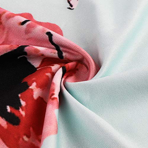 Lyxiof Girls Casual Maxi Floral Dress Long Sleeve Holiday Pockets Dresses Green 110Cm #TOP4