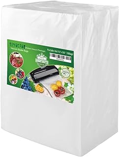100 Large Gallon 4mil 11.5" x 18.5" Thick Vacuum Sealer Bags with Commercial Grade, BPA Free, Heavy Duty.Vacuum Sealer Freezer Bags Compatible with Any Sealer Machine
