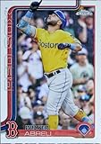 2025 Topps Chrome Update #USC118 Wilyer Abreu Boston Red Sox Baseball Card - Sportscard Superstore
