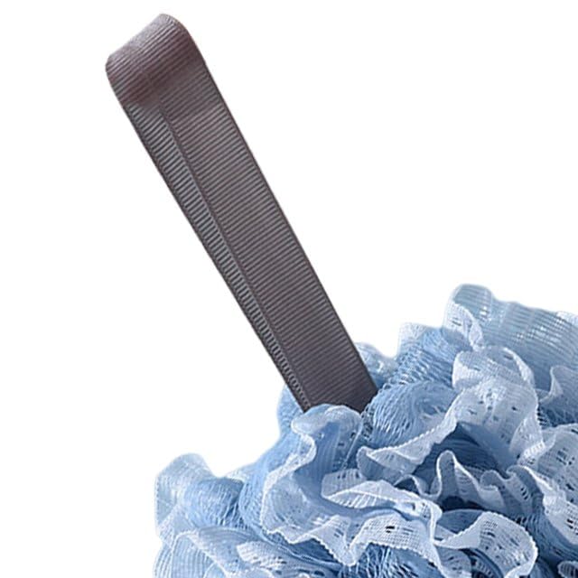1Pc Black Body Scrubber Comfortable Friendly to Skin Premium Colorful Loofah Sponge Shower Mesh Bath Sponge,Bathing Accessories,Suitable for Home,Dorm,Bathroom,Restroom Bath Sponges Bathing Accessorie 2