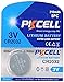 Produktbild PKCELL 100 x CR2032 3V Lithium Knopfzelle 210 mAh (20 Blistercard a 5 Batterien) EINWEG Markenware FBA