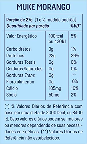 Garrafinha Proteína Muke Morango, Muke, 27g
